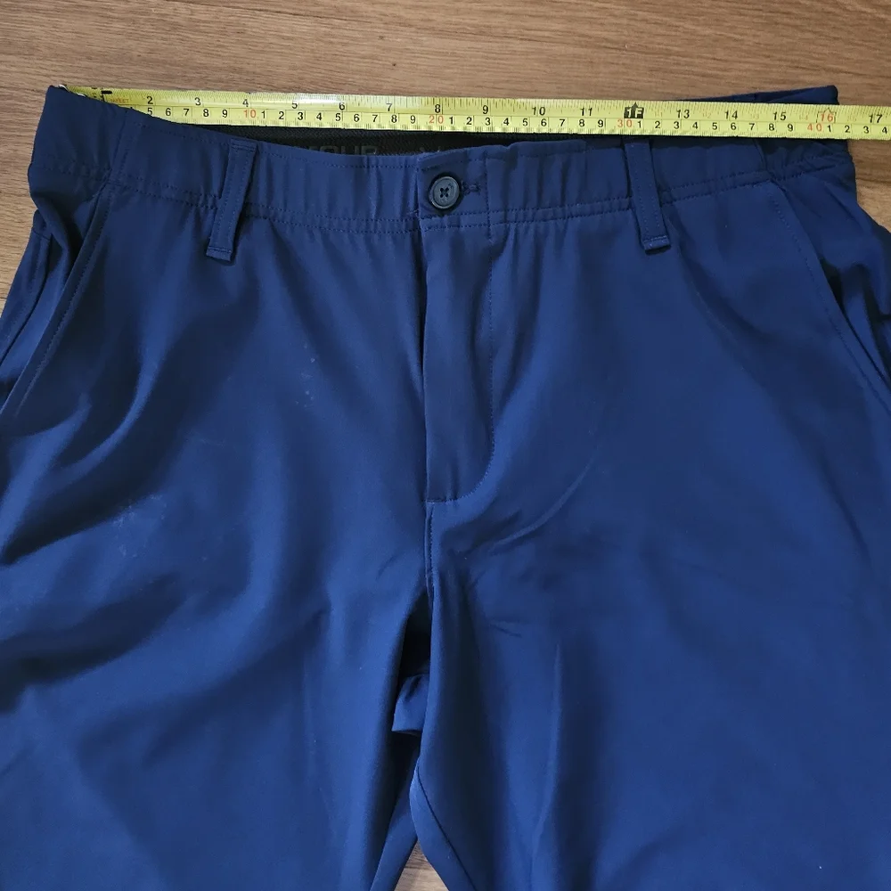 Under Armour Blue Athletic Golf Casual Pants Mens 32